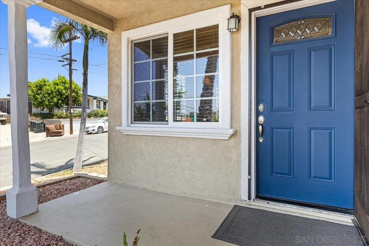 6295 Calle Pavana San Diego, CA 92139 - Photo 3 of 27 a view of front door of house