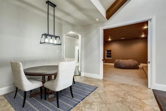 a view of a livingroom with furniture and window