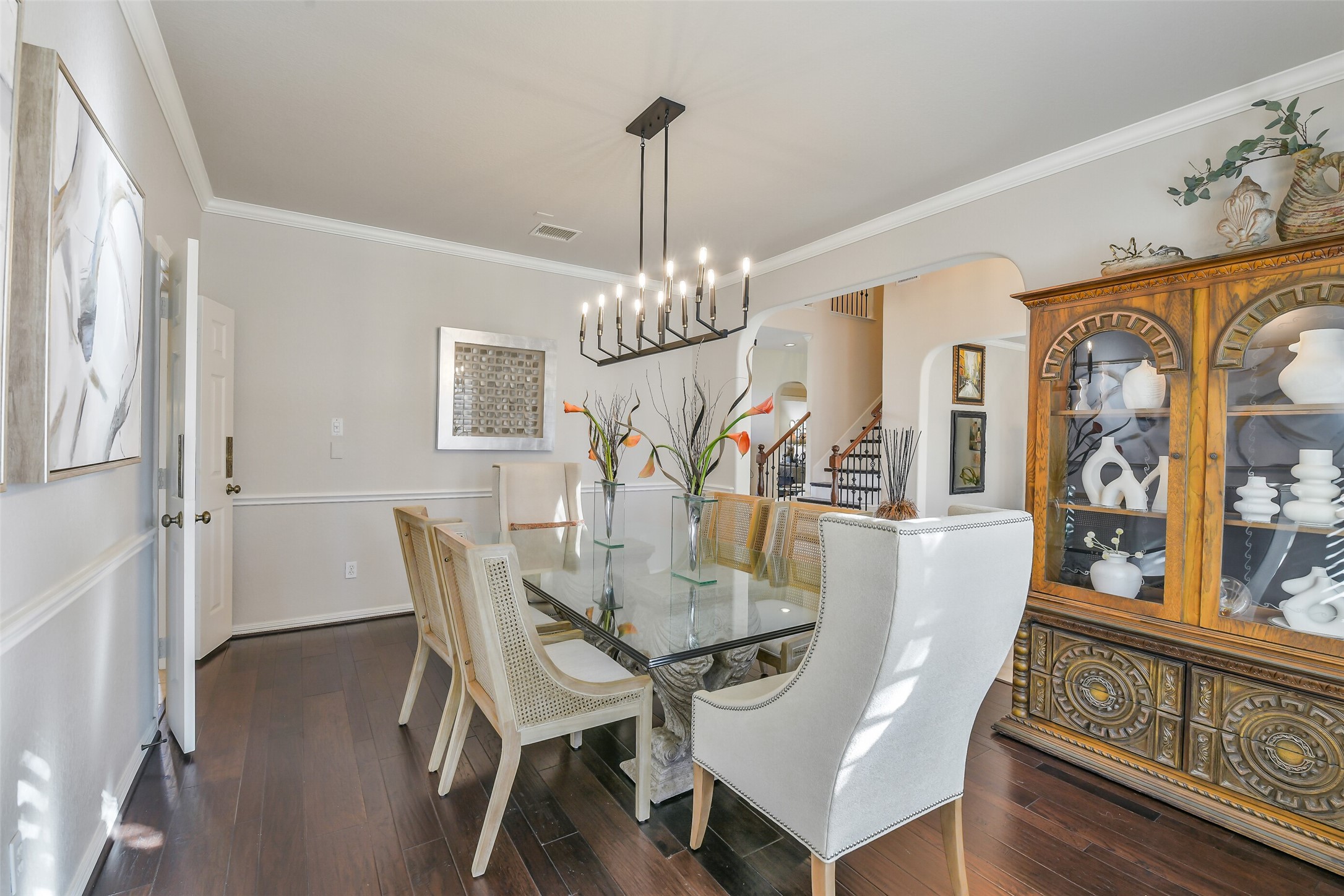 25247 Bull Ridge Drive Porter, TX 77365 - Photo 4 of 50 Enter the kitchen from the dining room for serving/entertaining