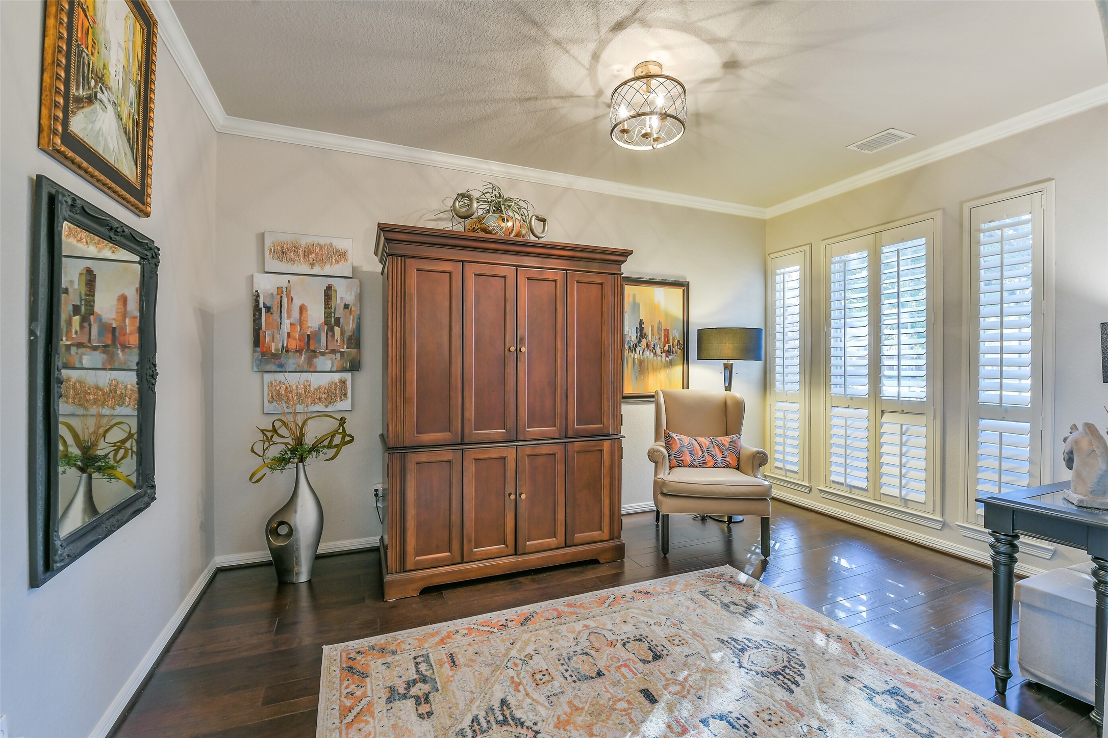 25247 Bull Ridge Drive Porter, TX 77365 - Photo 5 of 50 Front Flex room is currently used as an formal living area but can be used a study/music/reading area/conversation room