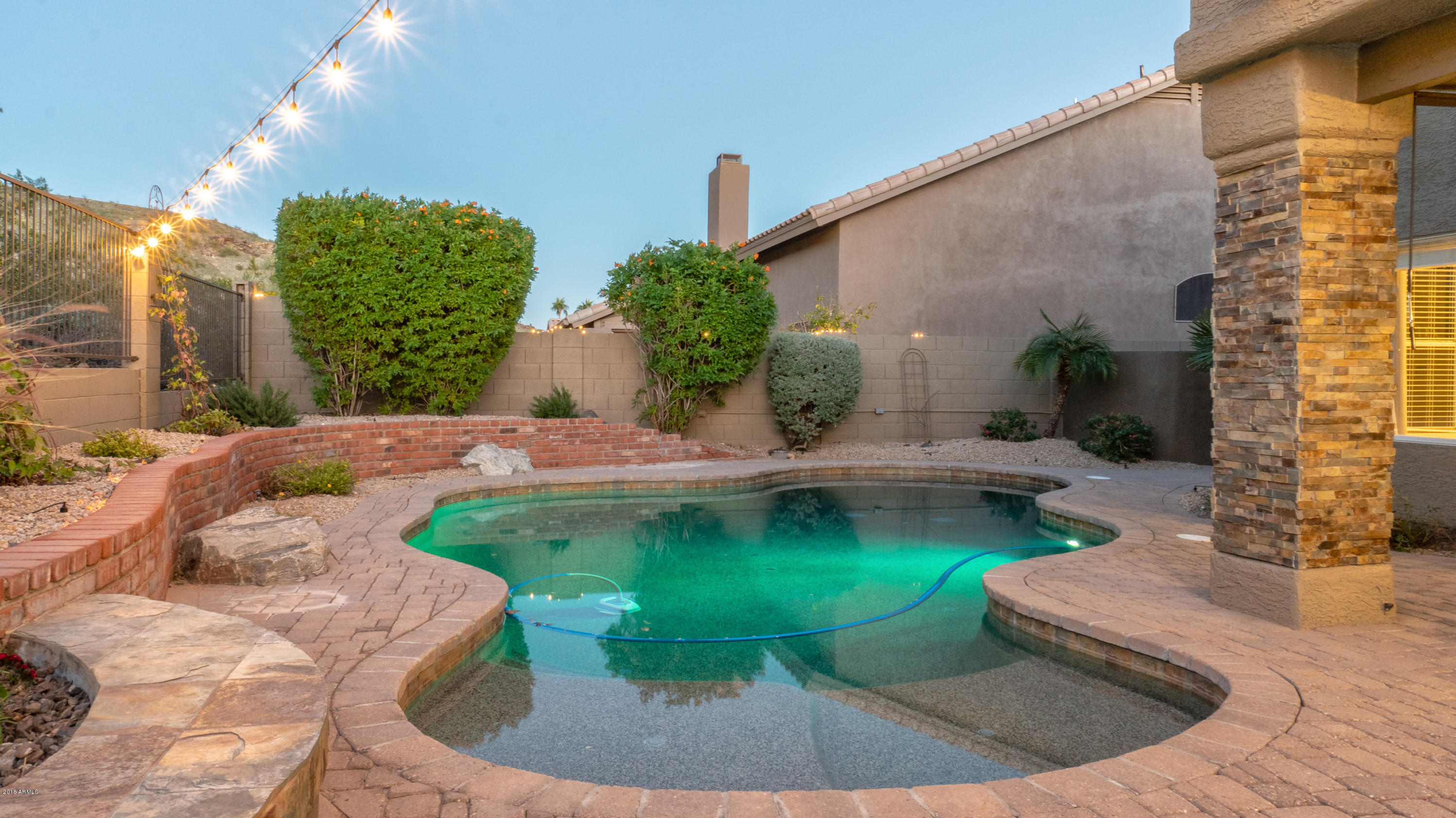 1622 East Nighthawk Way Phoenix, AZ 85048 - Photo 36 of 58 Pool with Paver Deck