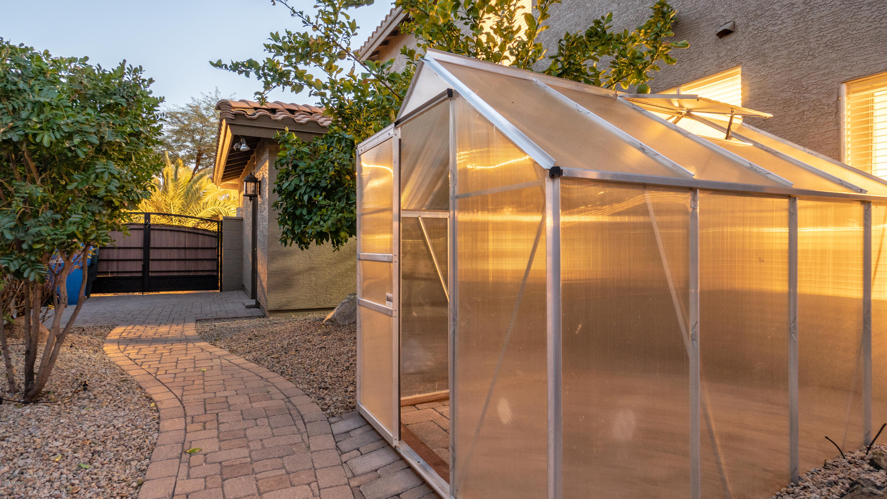 1622 East Nighthawk Way Phoenix, AZ 85048 - Photo 42 of 58 RV GATE and Greenhouse