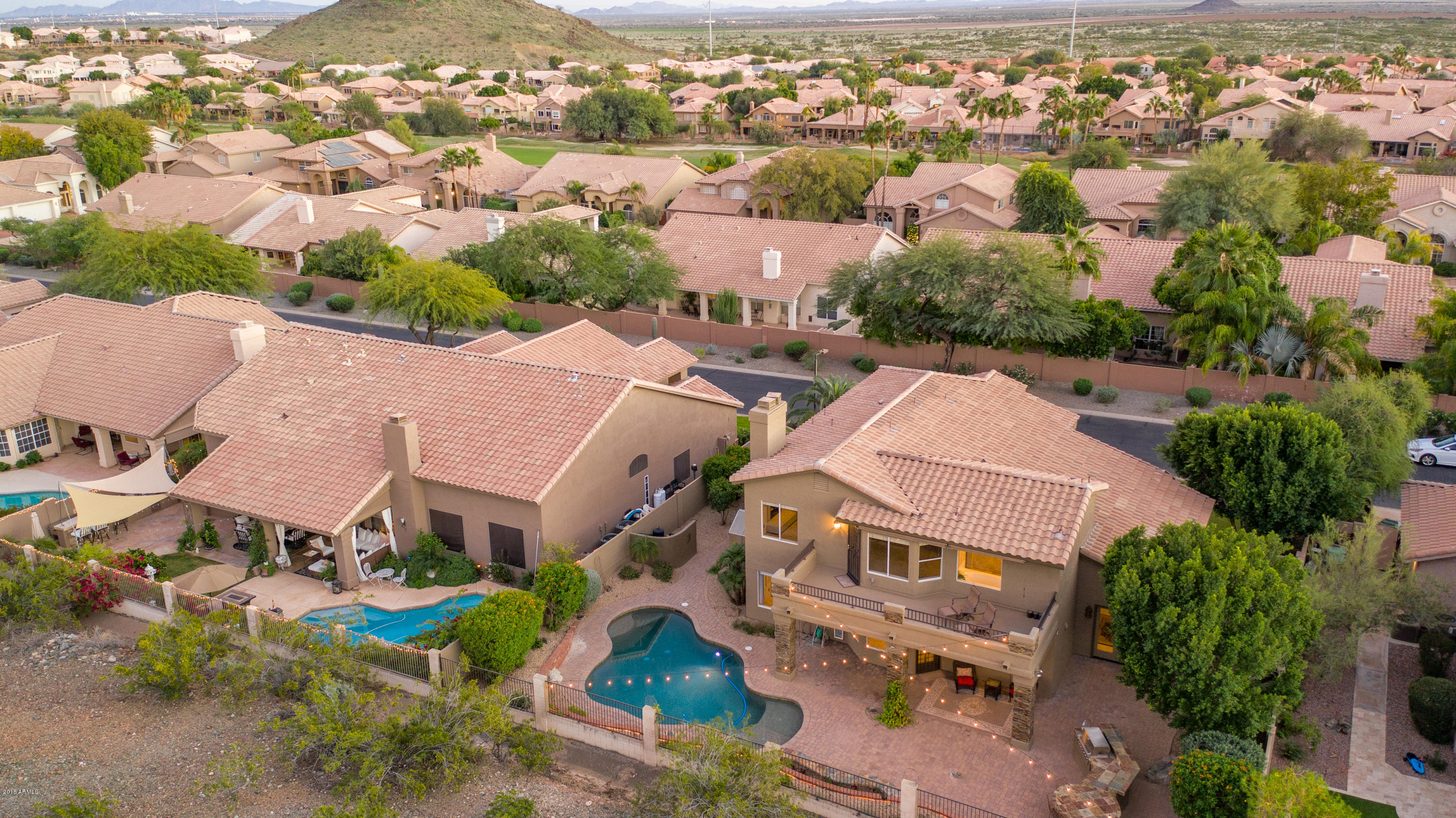 1622 East Nighthawk Way Phoenix, AZ 85048 - Photo 54 of 58 Aerial Back