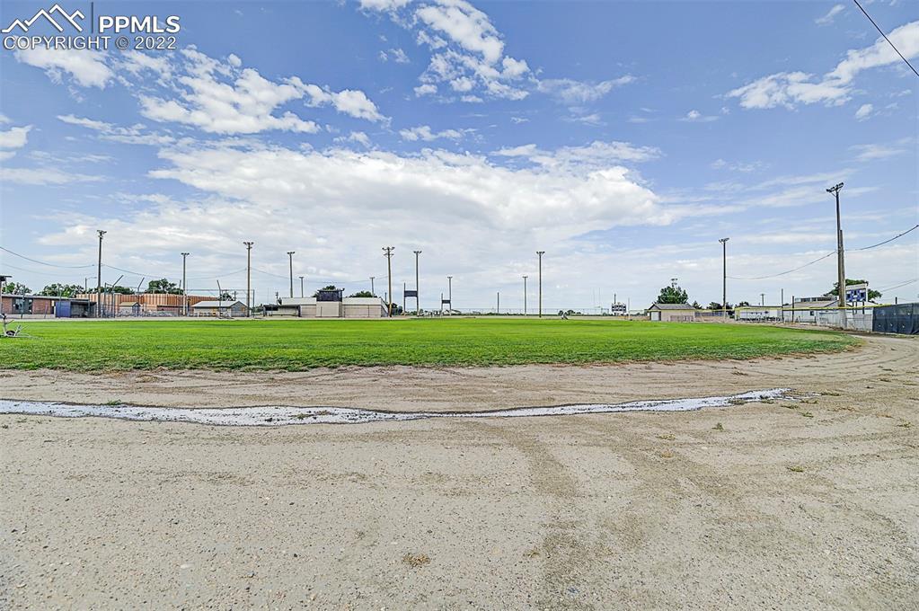 312 10th Street Fowler, CO 81039 - Photo 8 of 35 a view of a street with a yard