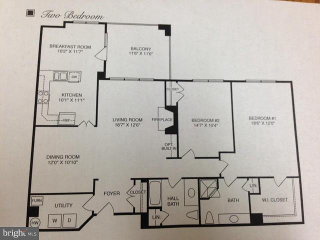 12310 Rosslare Ridge Road, Unit 404 Lutherville-Timonium, MD 21093 - Photo 23 of 23 Floorplan