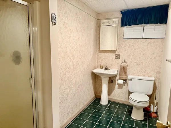 a house with trees in the background