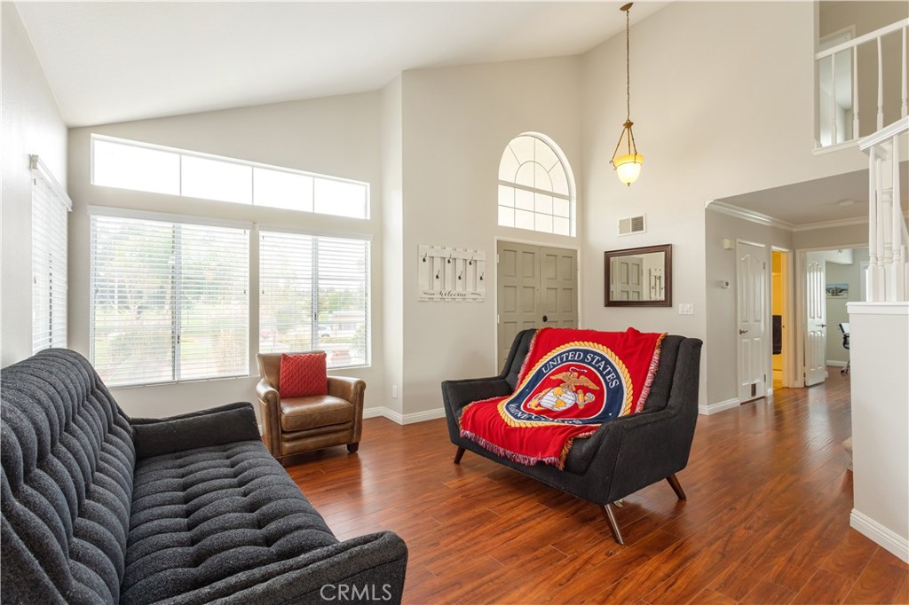 934 Mission Grove Riverside, CA 92506 - Photo 8 of 28 a living room with furniture and wooden floor