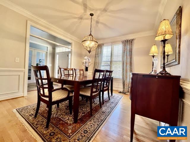3 Old Farm Road Charlottesville, VA 22903 - Photo 8 of 66 a view of a dining room with furniture