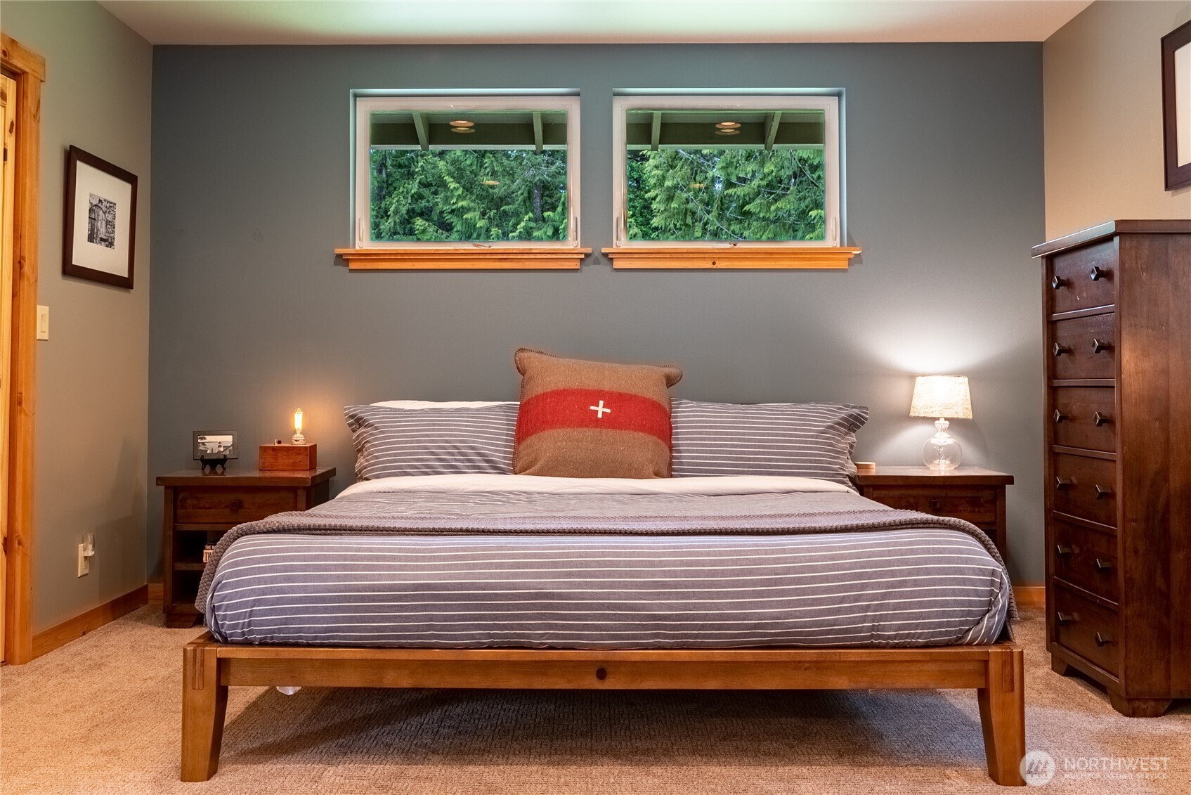 744 Tarte Road Friday Harbor, WA 98250 - Photo 13 of 35 a bedroom with a bed and window