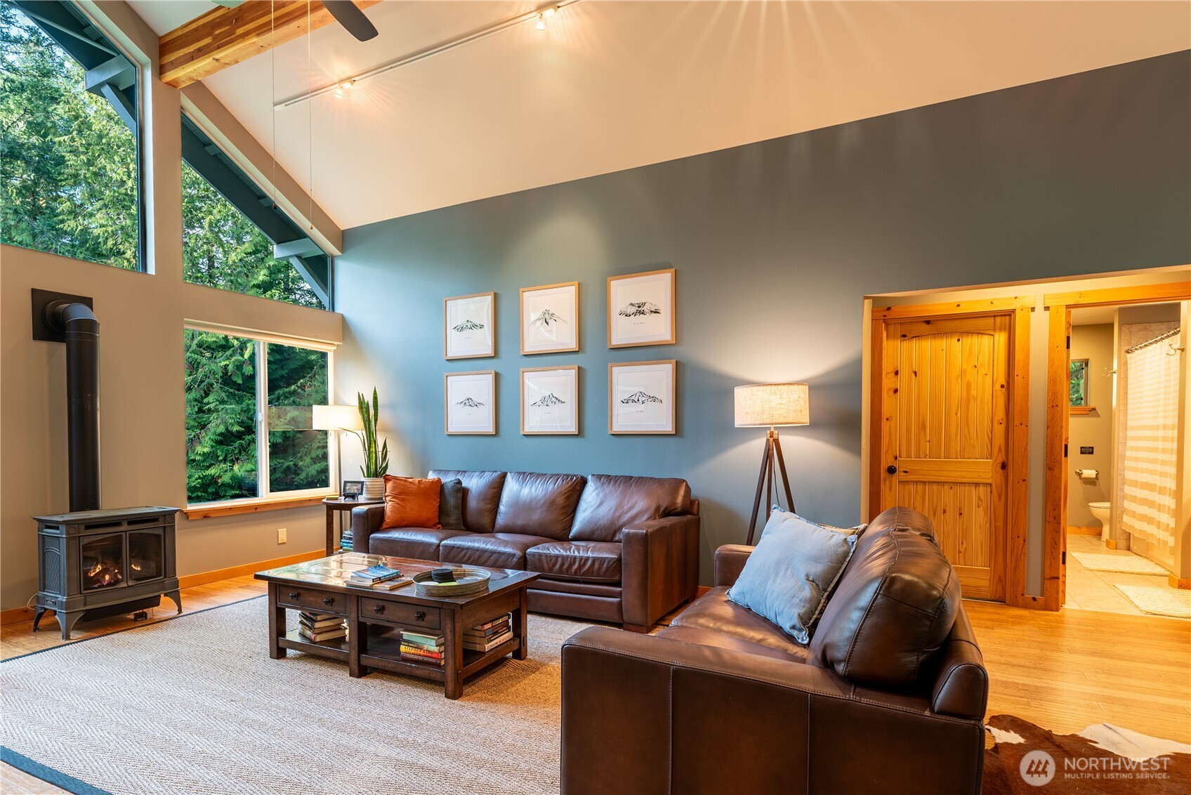 744 Tarte Road Friday Harbor, WA 98250 - Photo 23 of 35 a outdoor living space with furniture and a floor to ceiling window