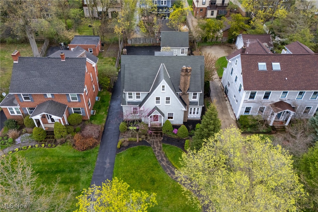 3163 Warrington Road Cleveland, OH 44120 - Photo 17 of 32 Front aerial view of the house.