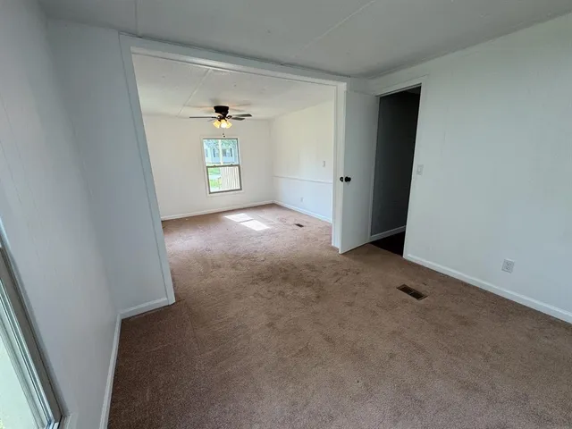 a view of front door