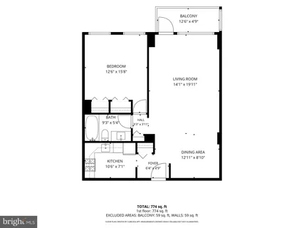$369,000 | 801 North Pitt Street, Unit 1601, Alexandria, VA 22314