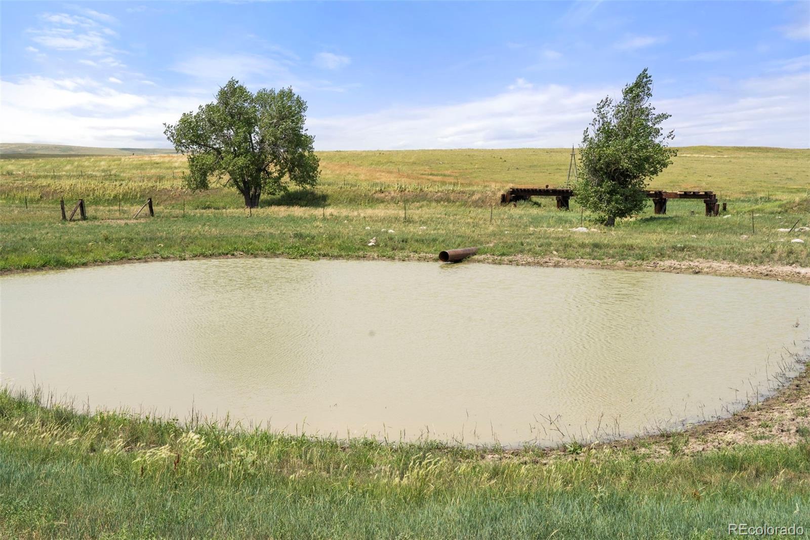 0 Resolis Road Matheson, CO 80830 - Photo 41 of 49 a view of a lake with a yard