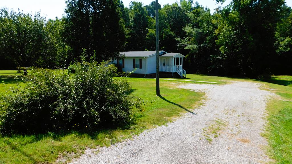 Gravel driveway