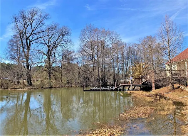 a view of a street with houses