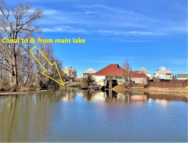 a view of lake with trees