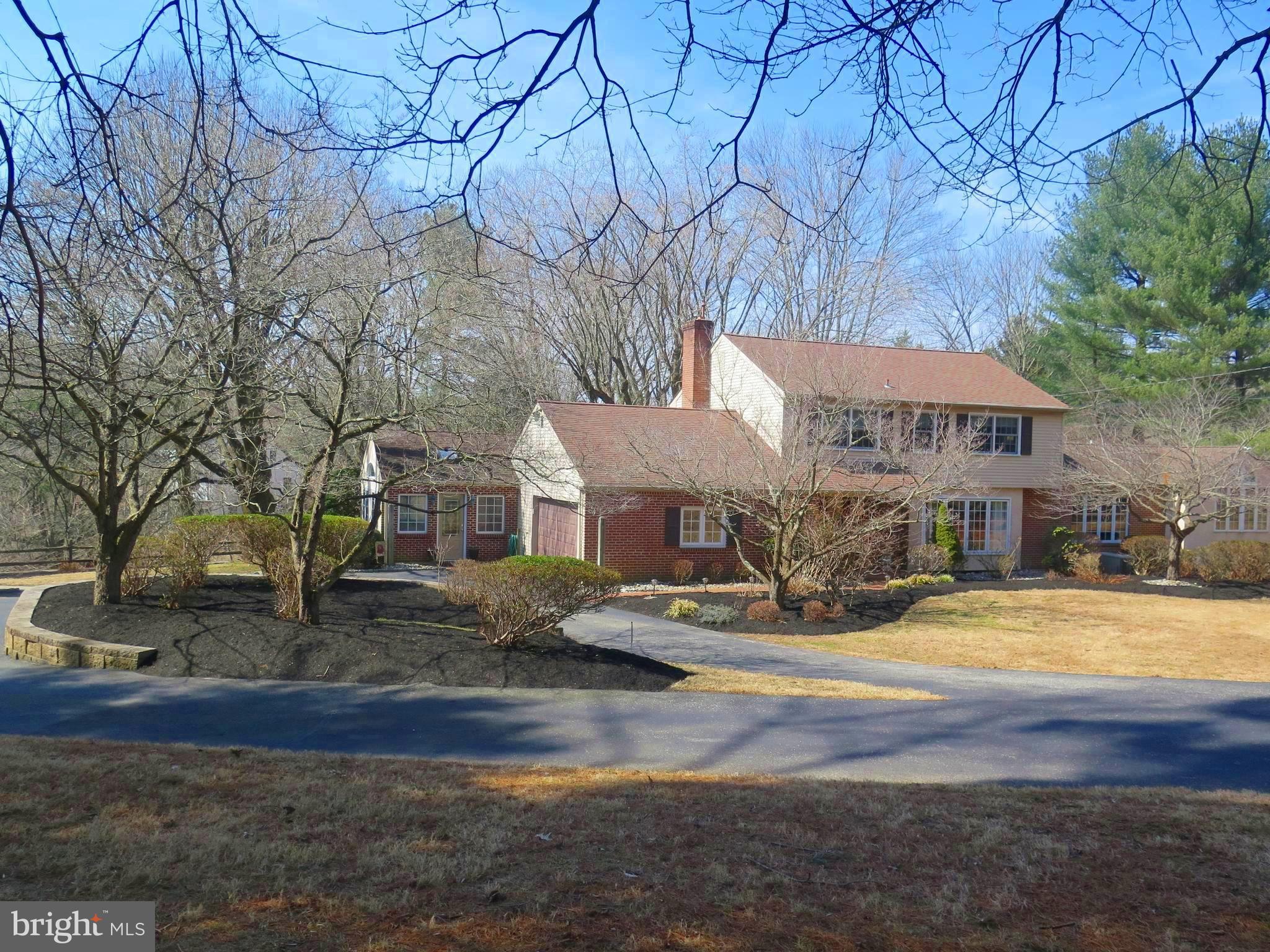 376 Mt Alverno Road Media, PA 19063 - Photo 2 of 50 Front View From Top Of Driveway
