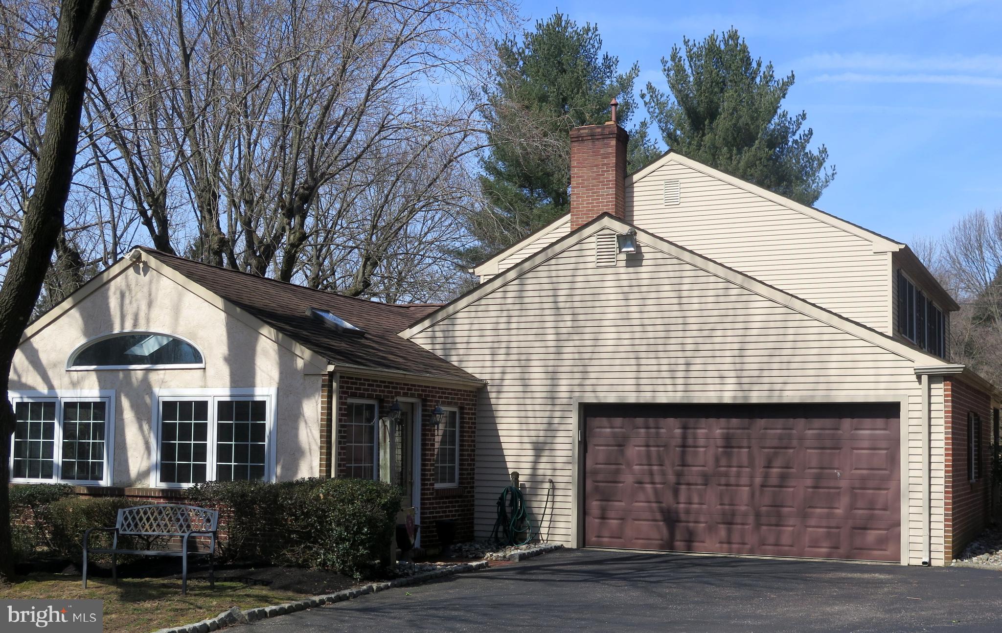 376 Mt Alverno Road Media, PA 19063 - Photo 3 of 50 Side View - Sun Room and 2 Car Attached Garage