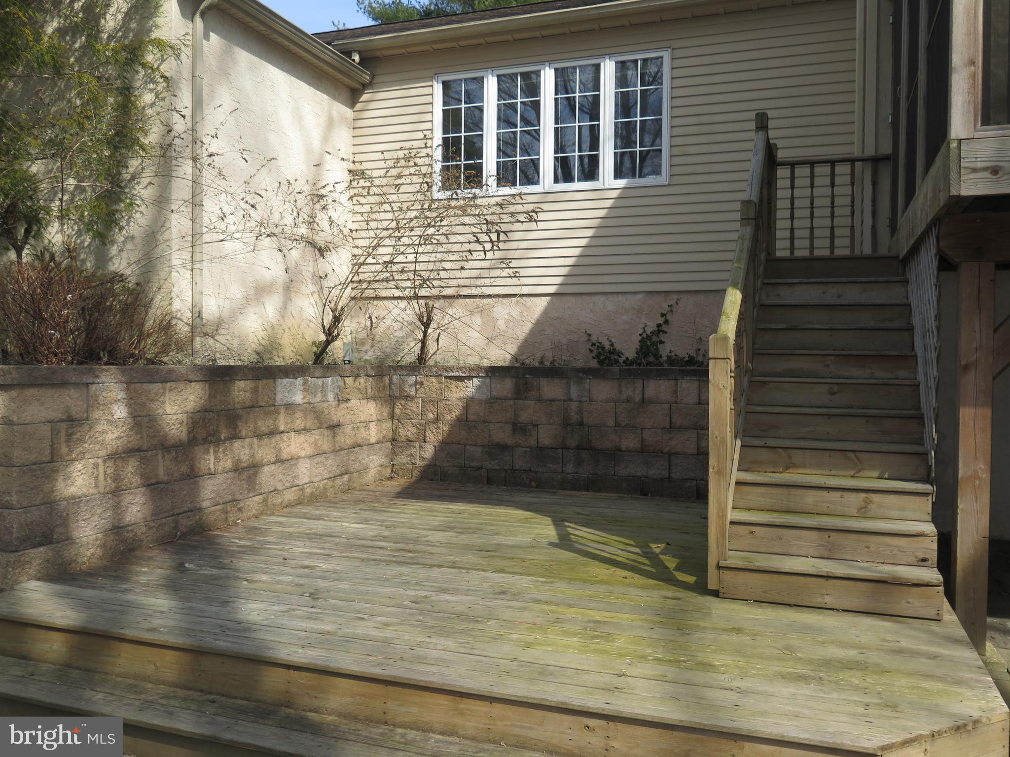 376 Mt Alverno Road Media, PA 19063 - Photo 37 of 50 Rear Deck - Stairs Access The Screened Porch