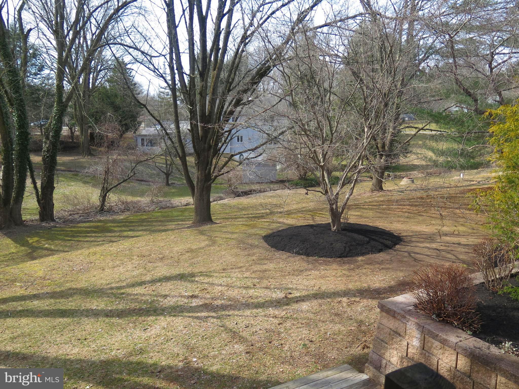 376 Mt Alverno Road Media, PA 19063 - Photo 41 of 50 Back Yard View From Screened Porch