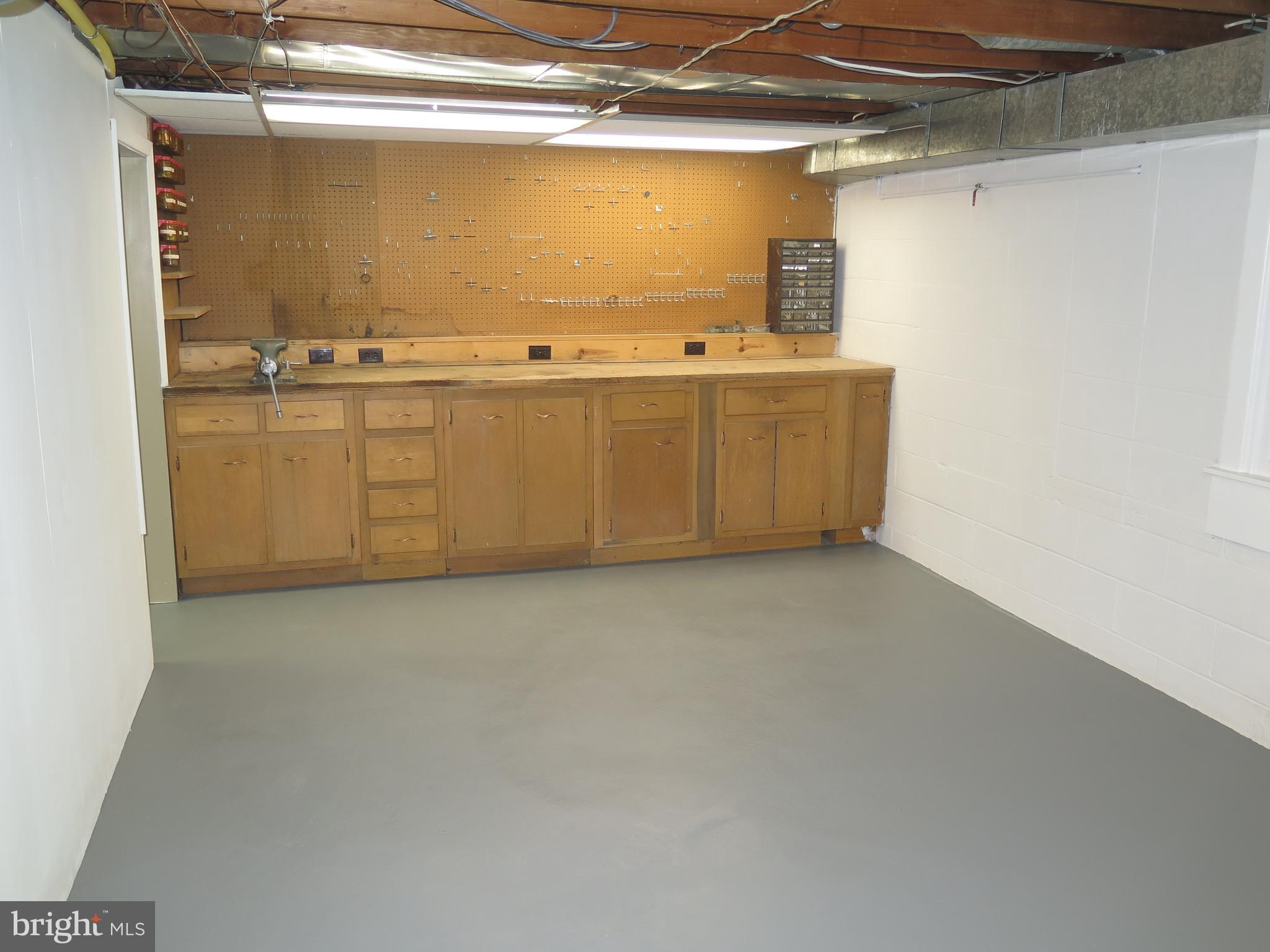 376 Mt Alverno Road Media, PA 19063 - Photo 45 of 50 Basement - Workbench And Storage Space