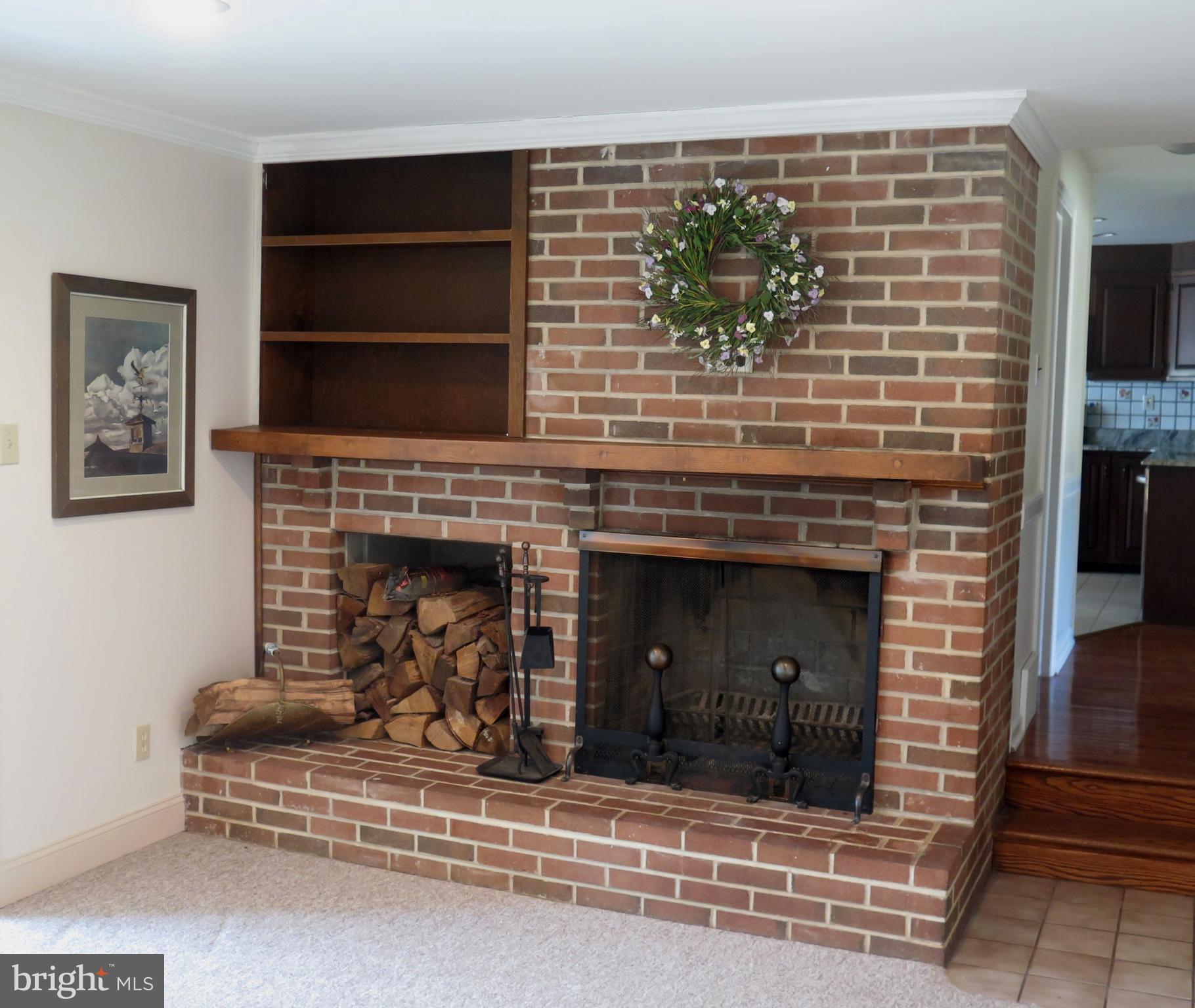 376 Mt Alverno Road Media, PA 19063 - Photo 10 of 50 Family Room Wood Burning Fireplace