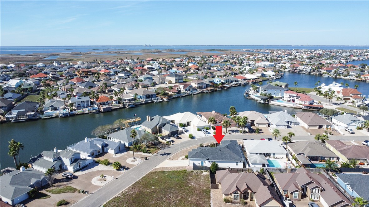 16026 Cuttysark Street Corpus Christi, TX 78418 - Photo 36 of 37 an aerial view of a house with outdoor seating