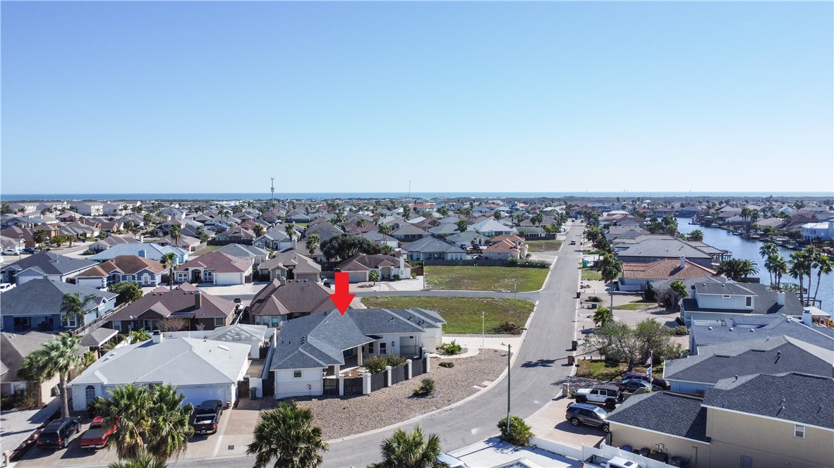 16026 Cuttysark Street Corpus Christi, TX 78418 - Photo 37 of 37 an aerial view of a city with lots of residential buildings