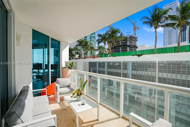 a view of a small space