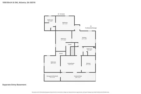 $550,000 | 1058 Birch Street Southwest, Atlanta, GA 30310