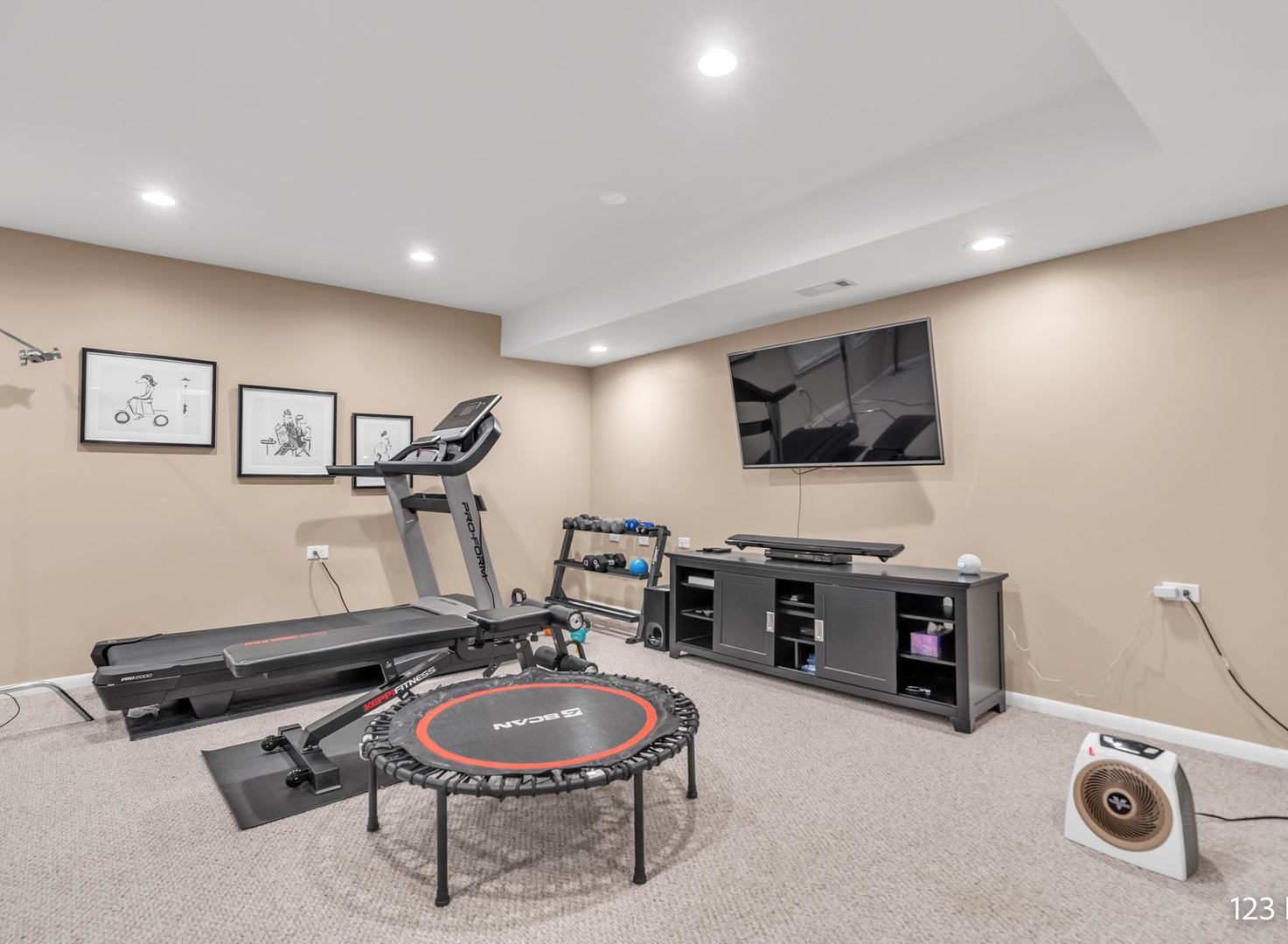 1754 Park Ridge Point, Unit 1754 Park Ridge, IL 60068 - Photo 31 of 39 a room with furniture and a flat screen tv