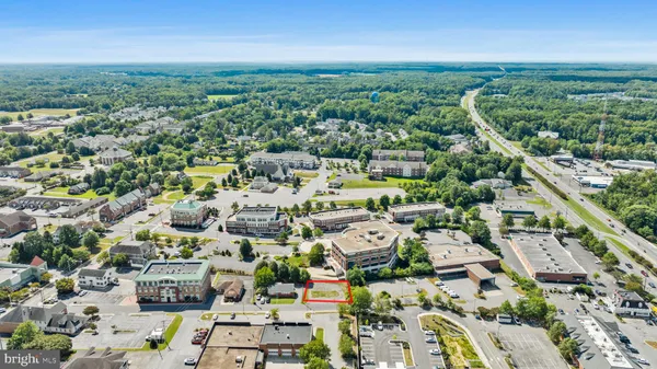 an aerial view of a city with lots of residential buildings