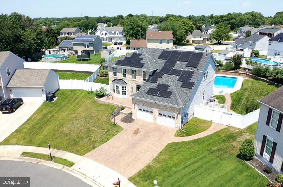 181 Aberdeen Road Williamstown, NJ 08094 - Photo 28 of 29 an aerial view of a house with a garden and lake view