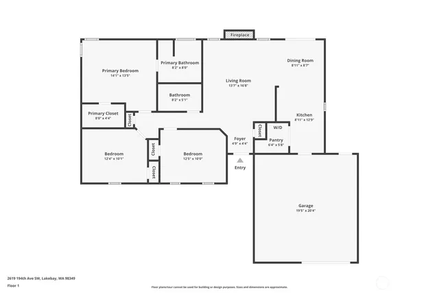 a picture of floor plan
