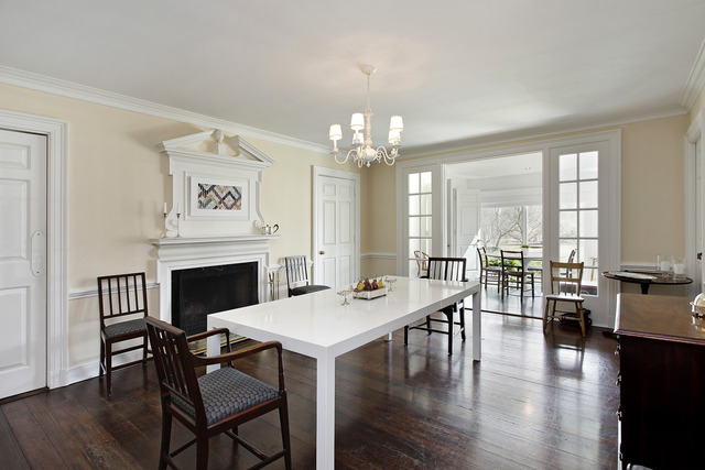1111 Sunset Road Winnetka, IL 60093 - Photo 5 of 12 a view of a dining room with furniture window and wooden floor