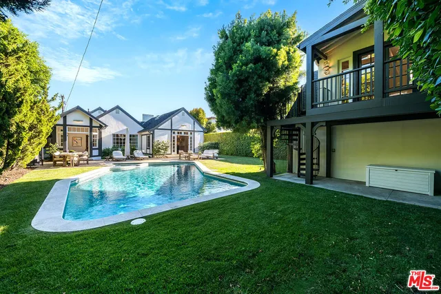 a view of a wrought iron fences