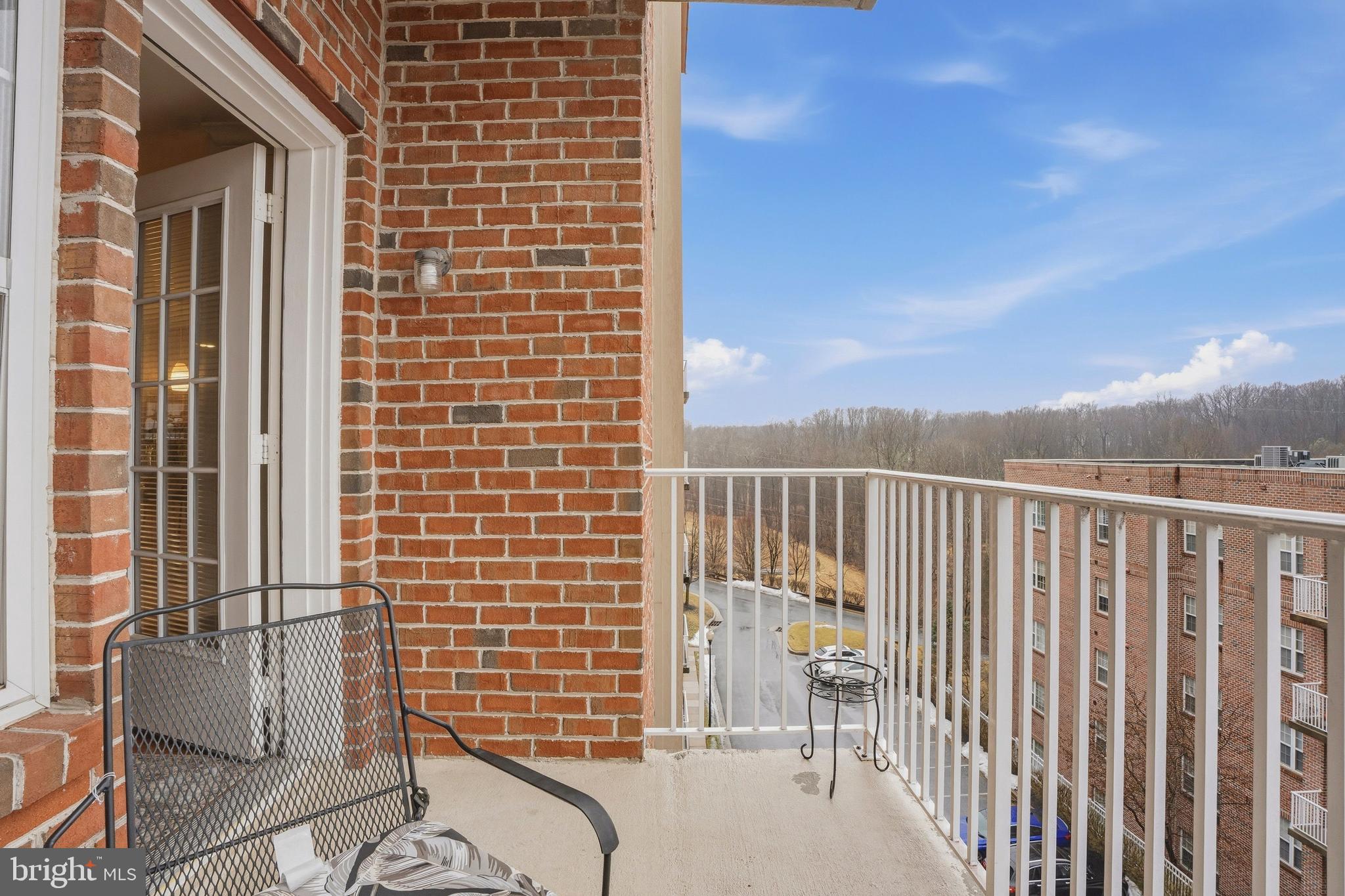 9500 Sidebrook Road, Unit 406 Owings Mills, MD 21117 - Photo 28 of 36 Balcony with a view