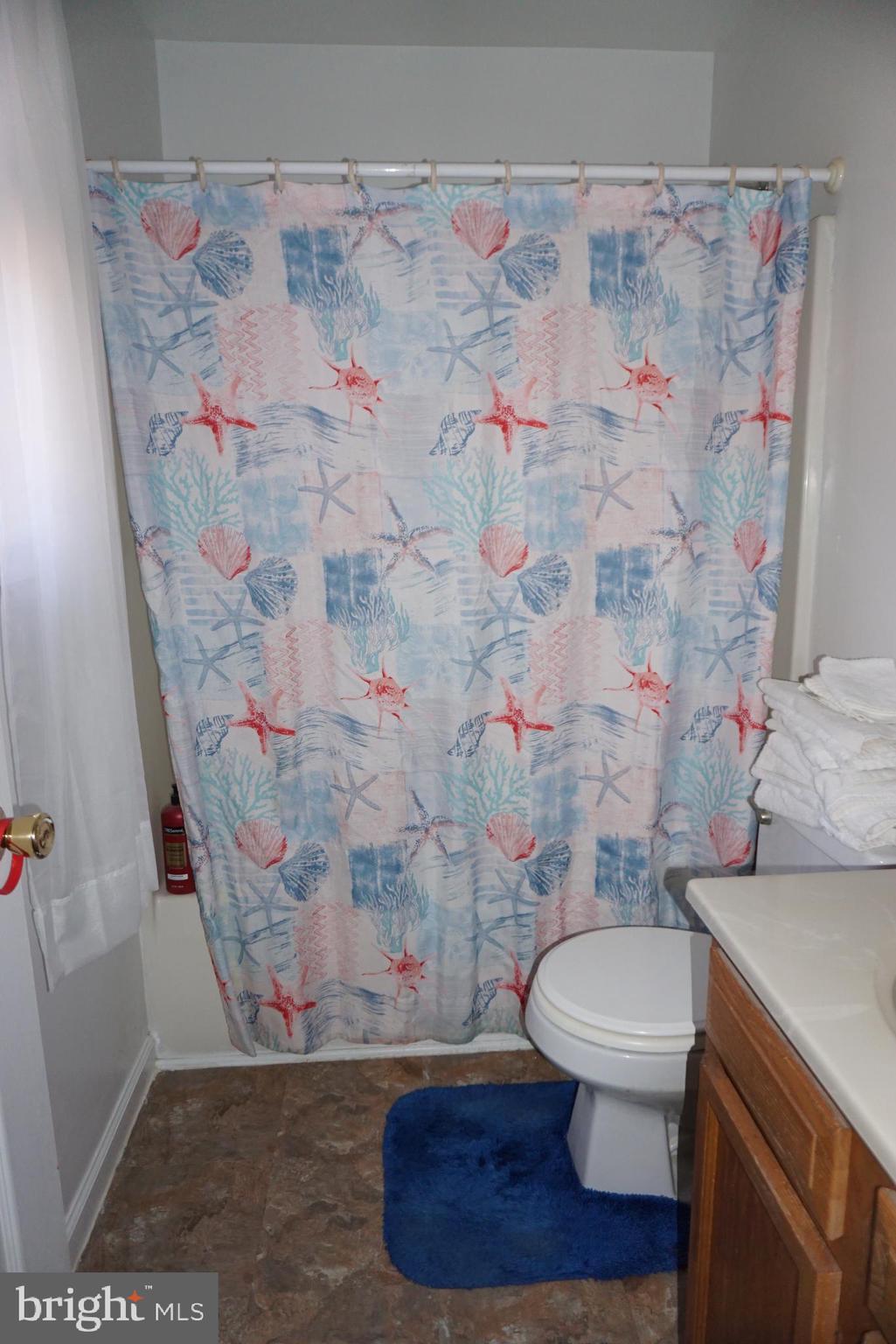 1001 Nottingham Road Elkton, MD 21921 - Photo 14 of 20 a white toilet sitting next to a shower curtain