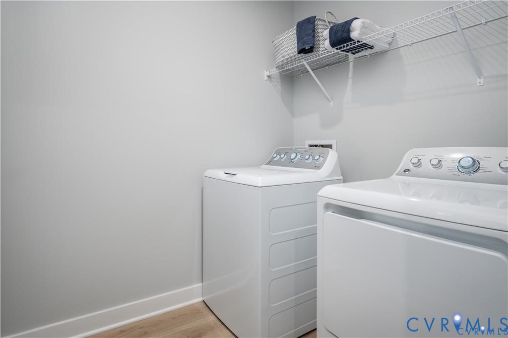 10648 Wrexham Townes View Chesterfield, VA 23832 - Photo 13 of 15 a utility room with dryer and washer