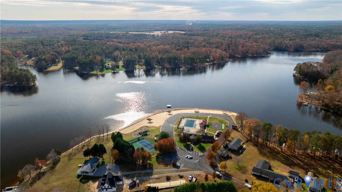247 Tranquility Drive Ruther Glen, VA 22546 - Photo 42 of 50 a view of a lake with mountain