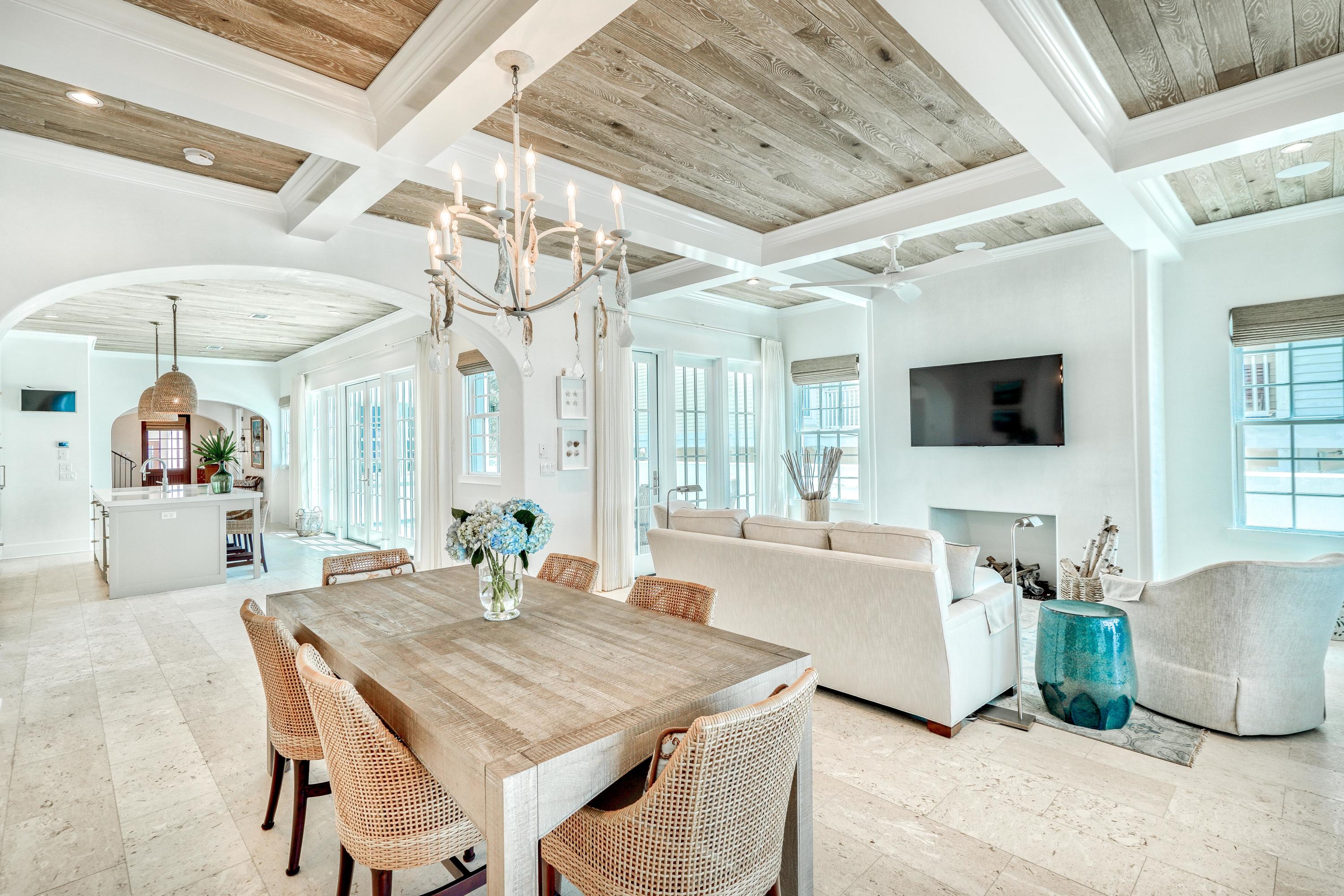 153 Pelican Cir Inlet Beach, Unit A Inlet Beach, FL 32461 - Photo 21 of 94 a dining room with furniture and window