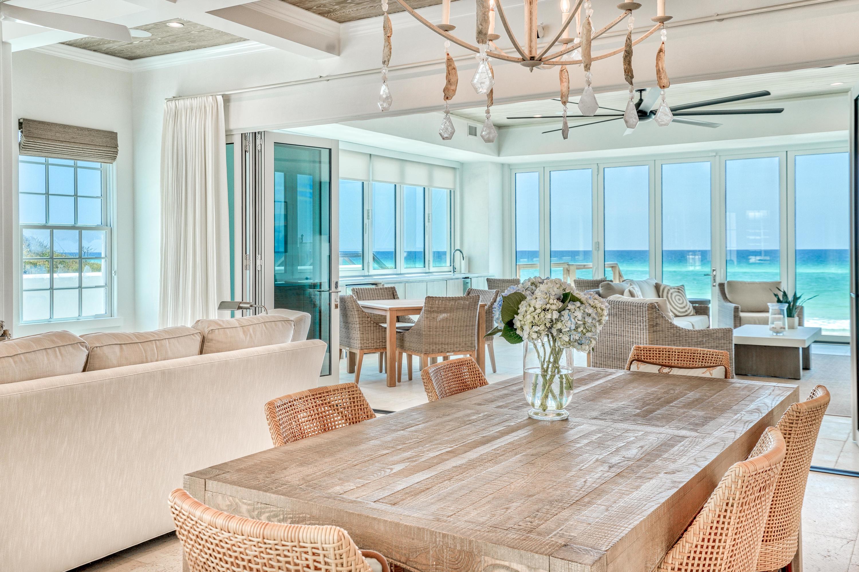 153 Pelican Cir Inlet Beach, Unit A Inlet Beach, FL 32461 - Photo 33 of 94 a living room with furniture and a large window