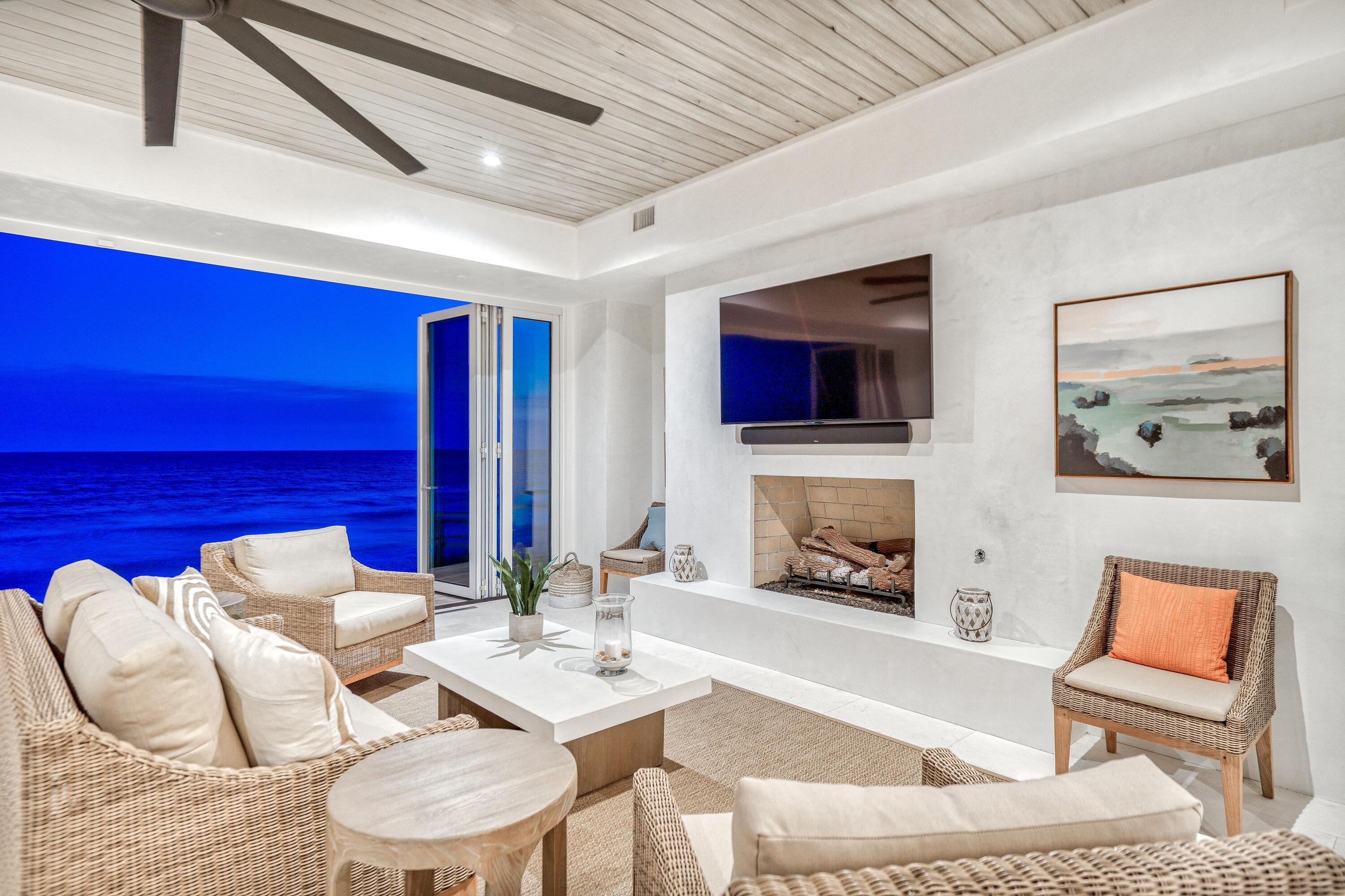 153 Pelican Cir Inlet Beach, Unit A Inlet Beach, FL 32461 - Photo 42 of 94 a view of a livingroom with furniture and a fireplace