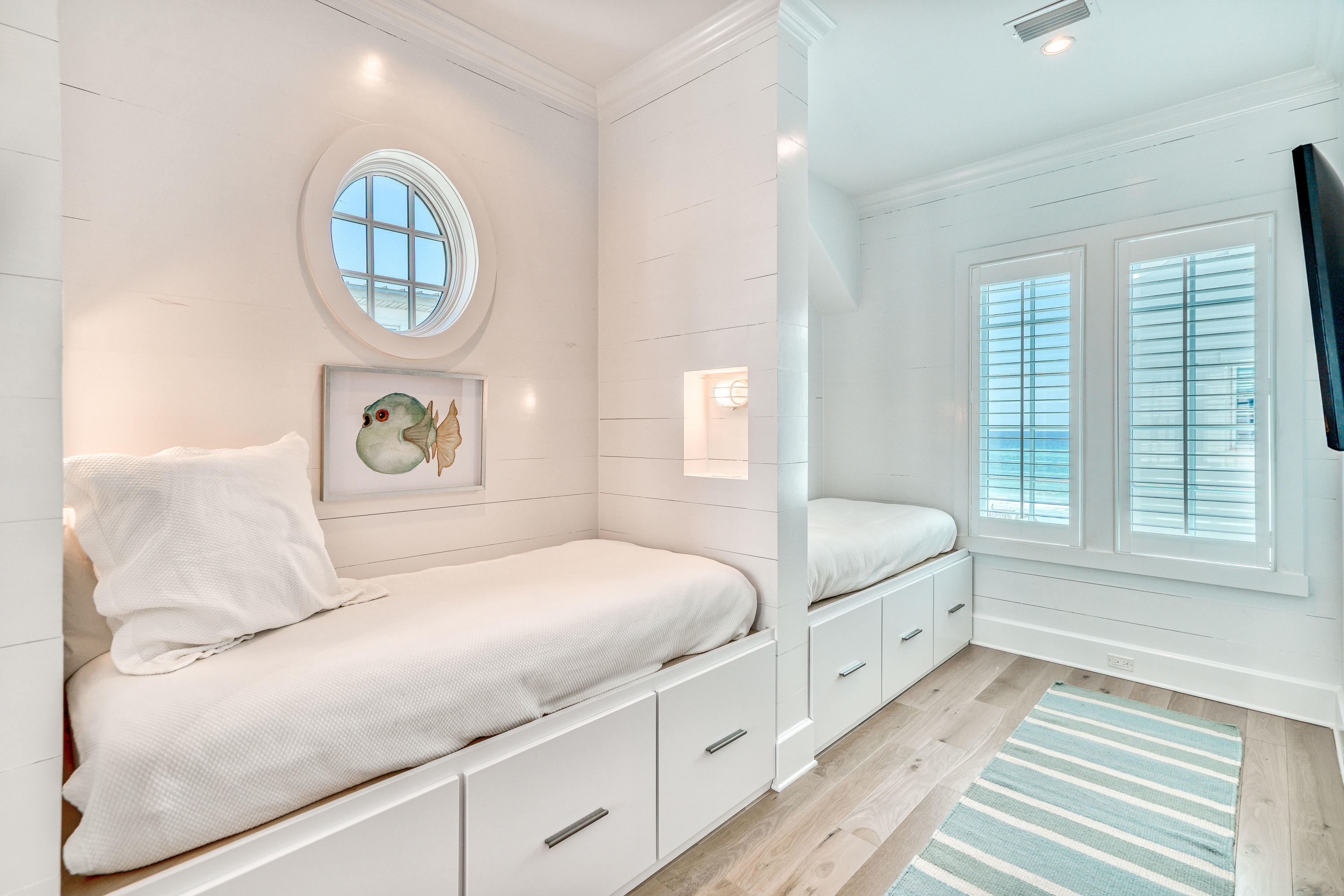 153 Pelican Cir Inlet Beach, Unit A Inlet Beach, FL 32461 - Photo 80 of 94 a bedroom with bed and a window