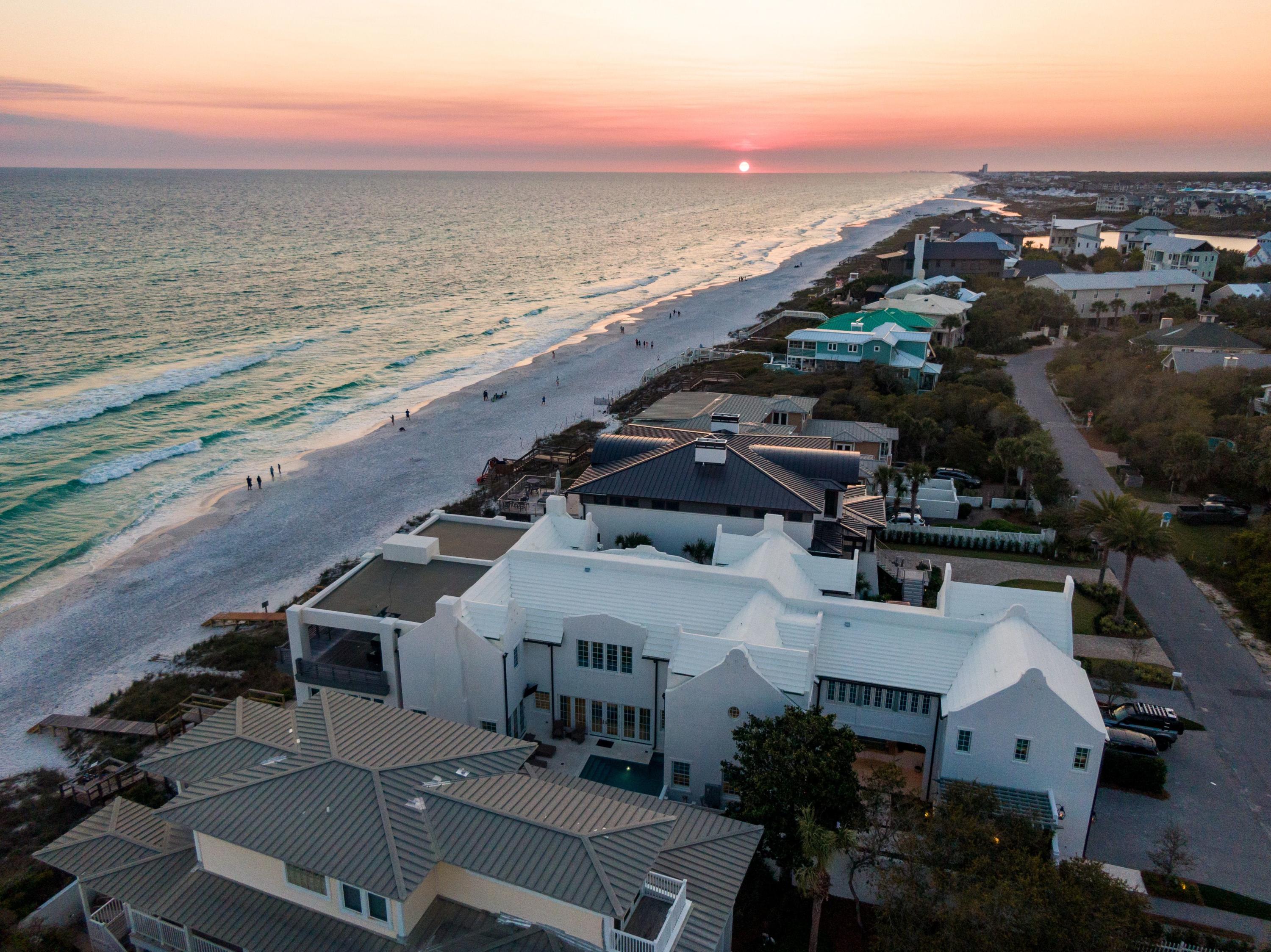 153 Pelican Cir Inlet Beach, Unit A Inlet Beach, FL 32461 - Photo 94 of 94 an aerial view of residential houses with outdoor space