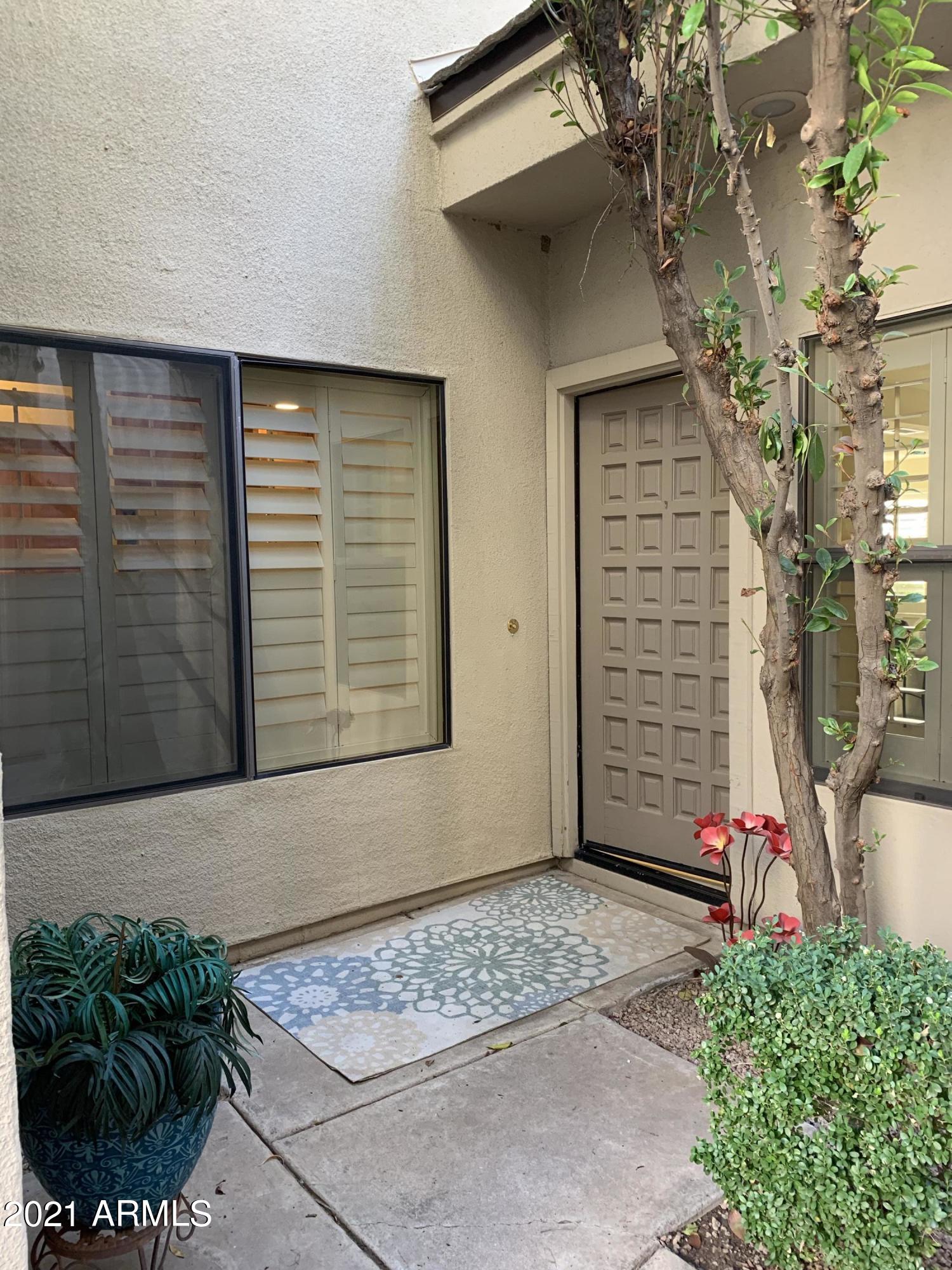 7272 East Gainey Ranch Road, Unit 114 Scottsdale, AZ 85258 - Photo 3 of 70 FRONT DOOR ENTRY