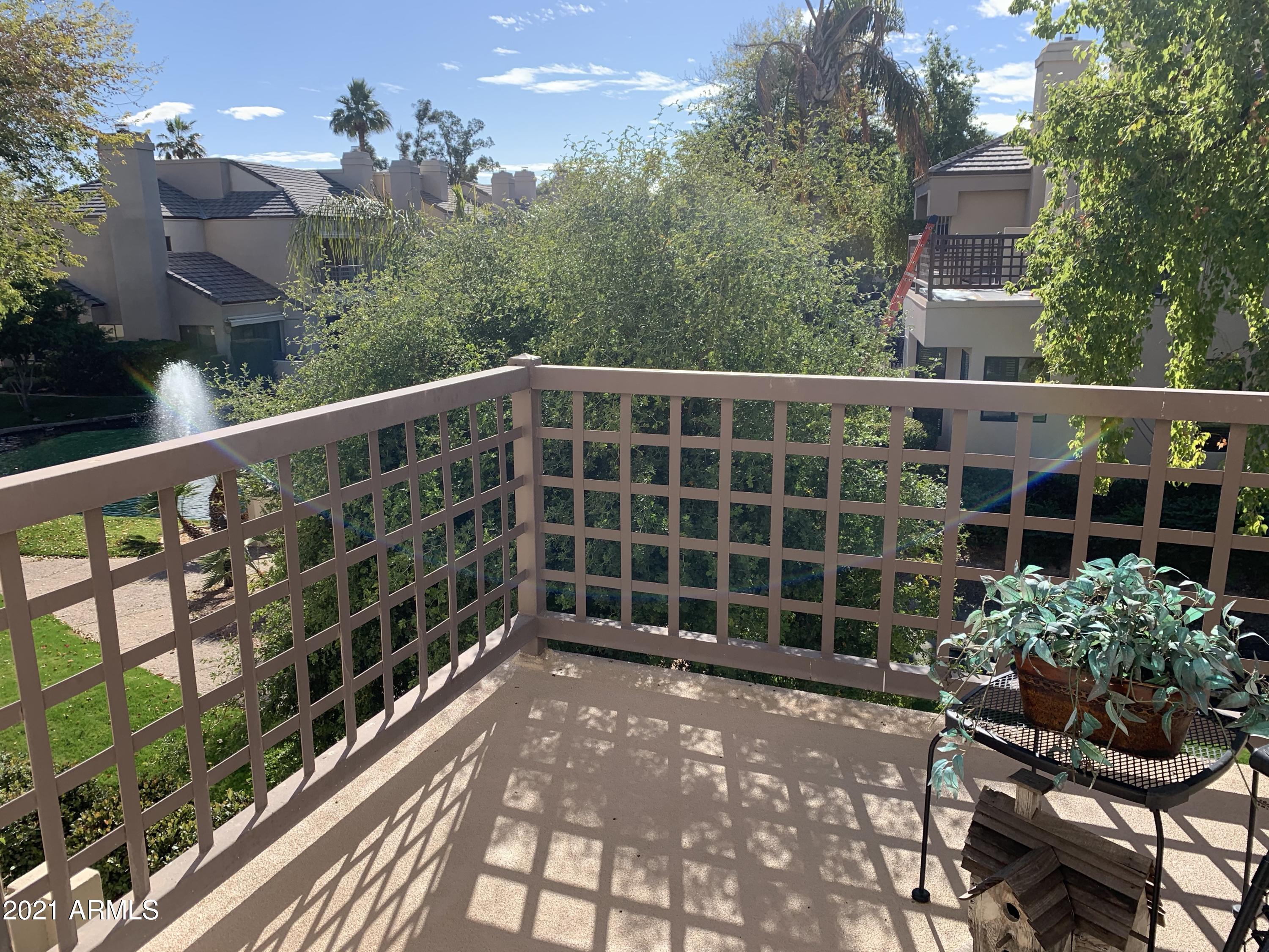 7272 East Gainey Ranch Road, Unit 114 Scottsdale, AZ 85258 - Photo 45 of 70 BALCONY OFF MASTER SUITE