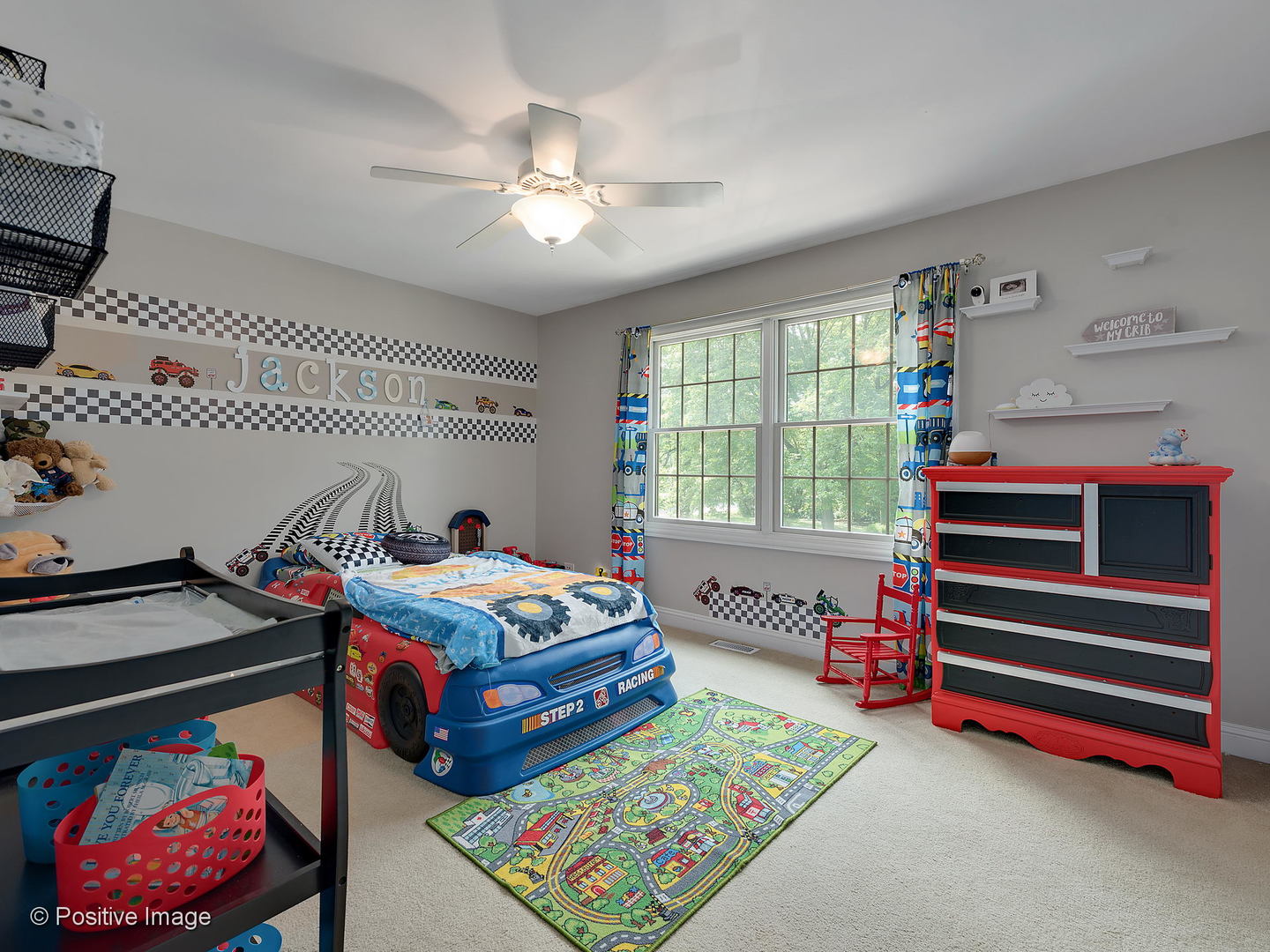 27W617 Garys Mill Road Winfield, IL 60190 - Photo 19 of 35 a bedroom with bed and a window