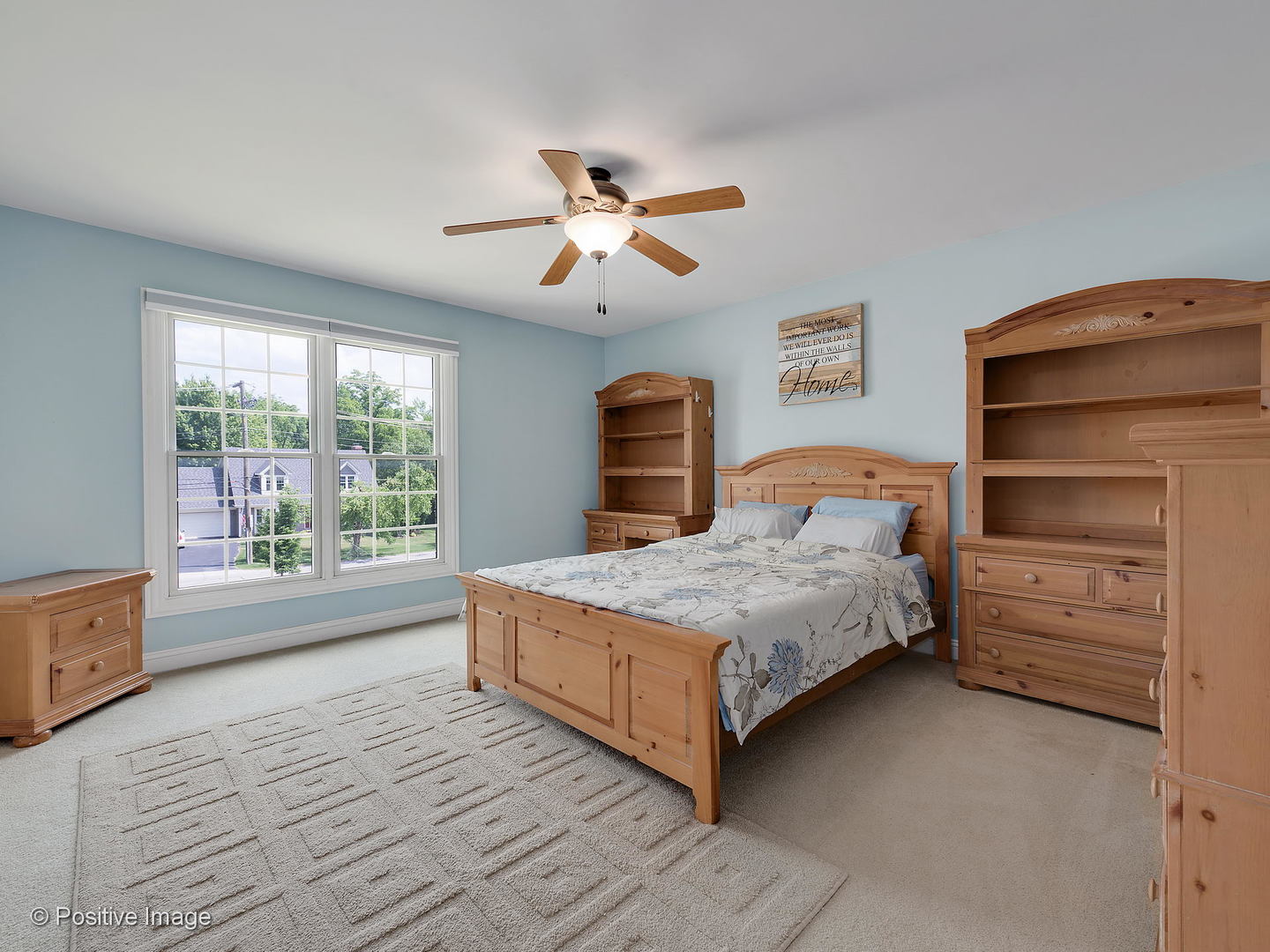 27W617 Garys Mill Road Winfield, IL 60190 - Photo 22 of 35 a bedroom with a bed and a window
